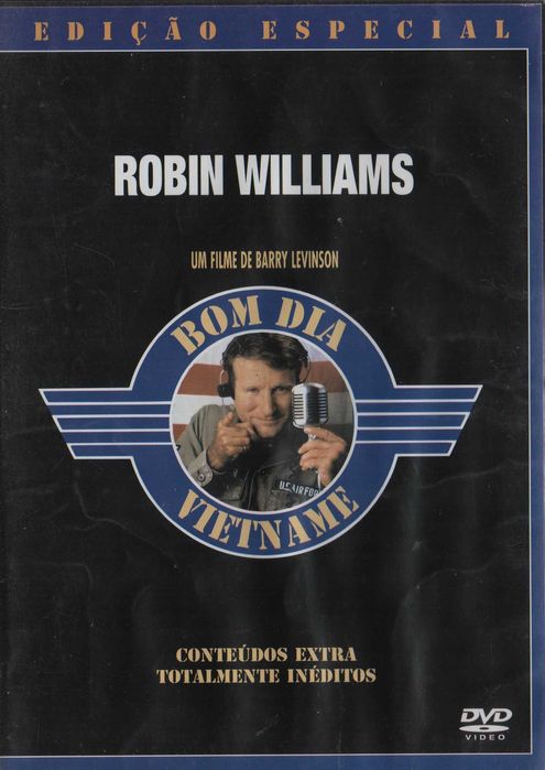 Dvd Bom Dia, Vietname - comédia -Robin Williams-edição especial-extras