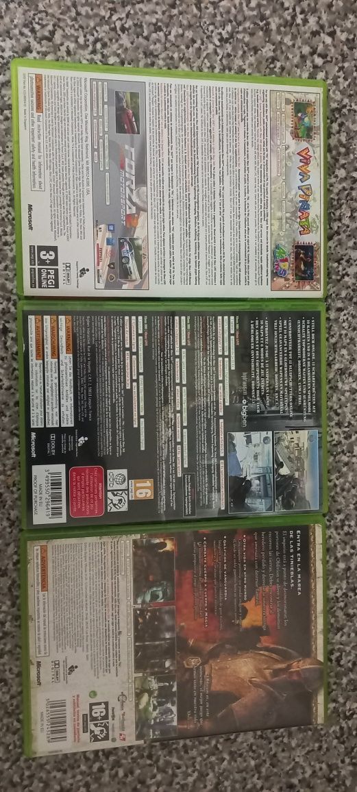 Snipers/Oblivion/Viva pinata/Forza motorsport 2 Xbox 360
