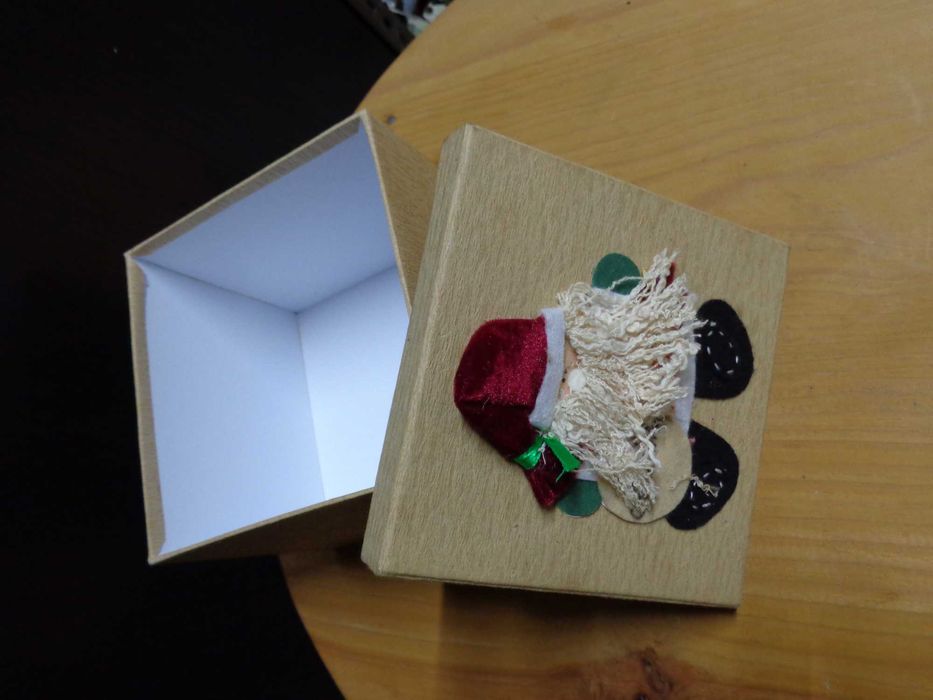 Caixa de Natal - Pai Natal