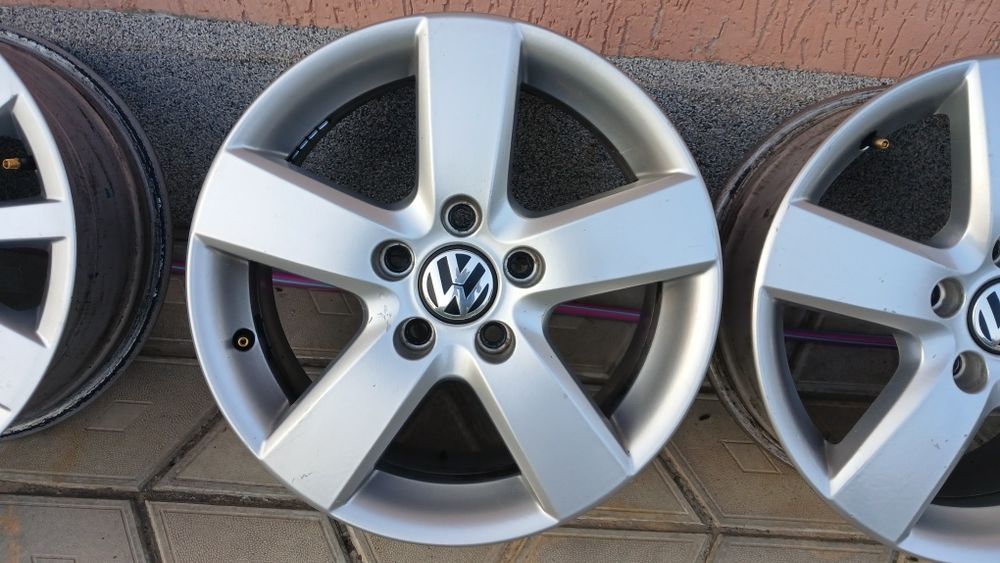 Оригінальні диски титани VW Golf 6 Caddy Touran  5/112 R16 vag