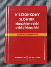 Kieszonkowy słownik hiszpańsko-polski polsko-hiszpański z gramatyką