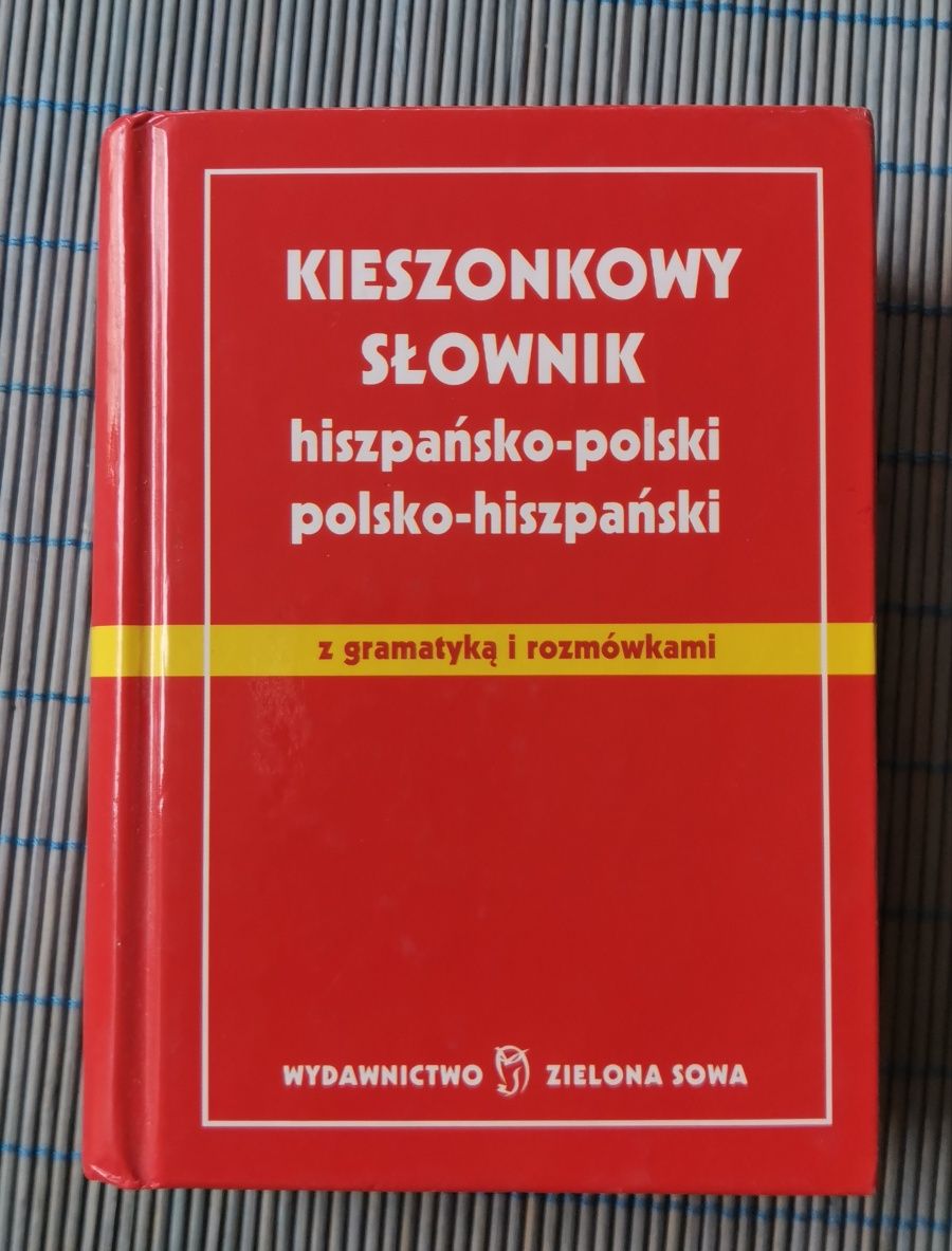 Kieszonkowy słownik hiszpańsko-polski polsko-hiszpański z gramatyką