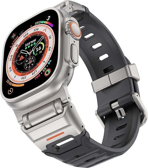 Ремешок elkson Fusion Rugged Durable для Apple Watch Ultra 49/45/44/42
