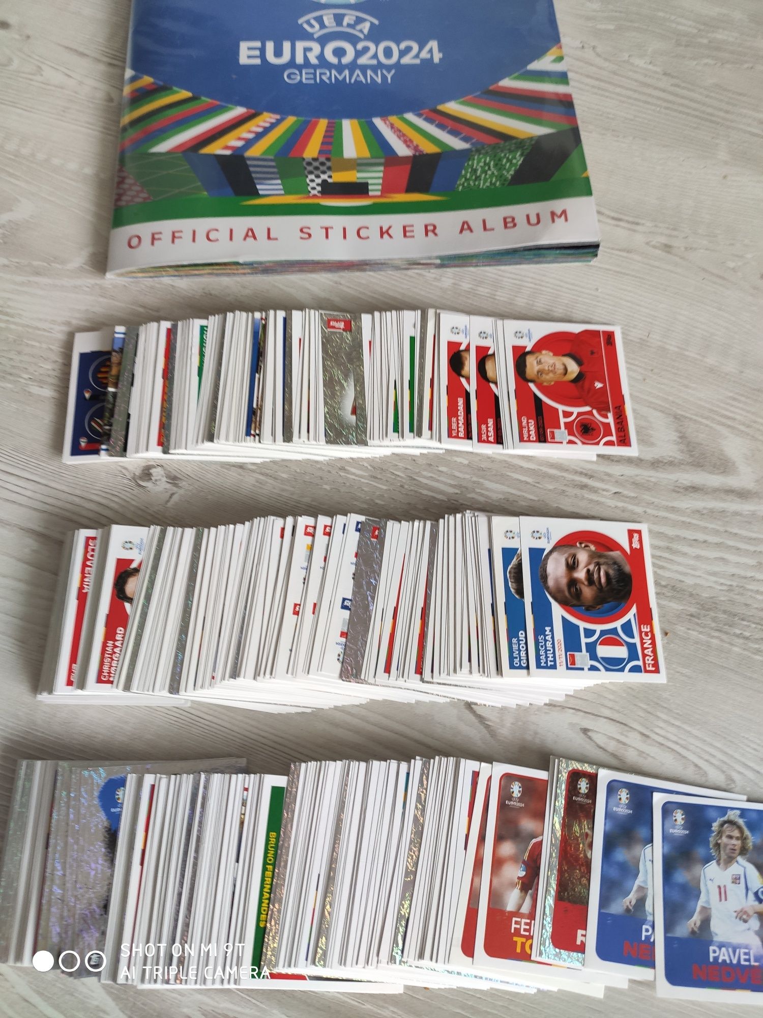 Naklejki Piłkarskie Topps UEFA Euro 2024 Germany