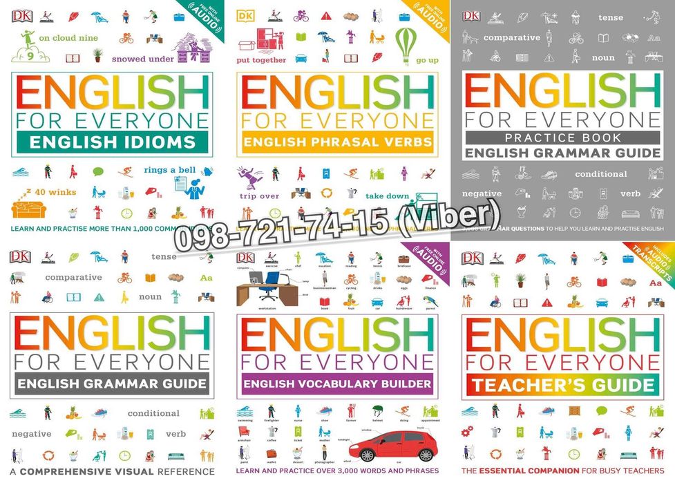 Dorling Kindersley. English for Everyone. Grammar Idioms Verbs Vocab