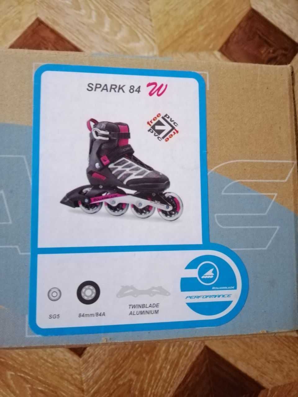 Ролики Rollerblade Spark 84W 40 розмір