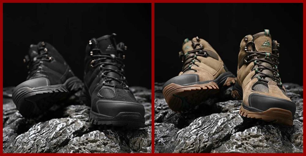 Новые мужские трекинговые ботинки HikeUp (замша, еврозима). Уценка!