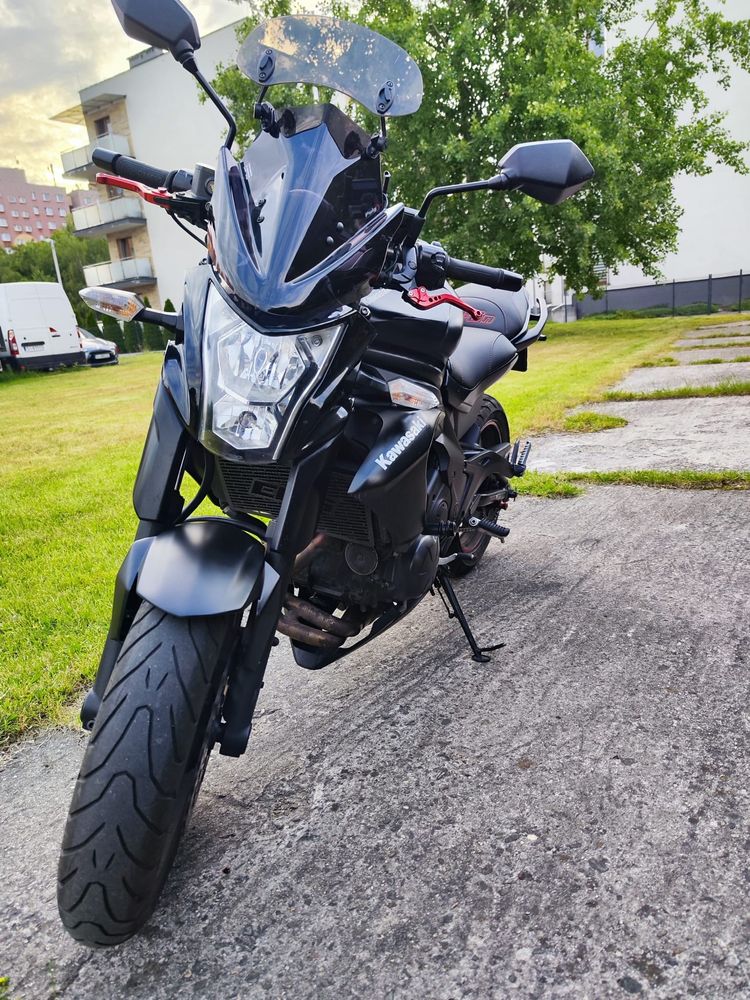Kawasaki er6n 2014 uszkodzony
