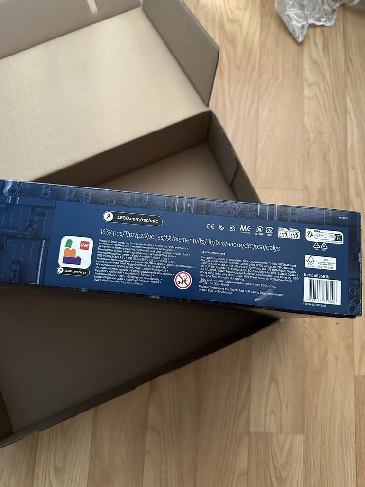 Конструктор Lego Technic Oracle Red Bull Racing  RB20 F1 (42206)