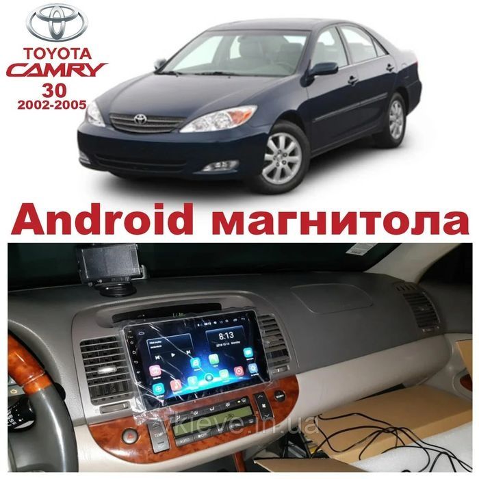 Магнітоли Toyota  Prado Highlande Auris Corola RAV4 Camry Prius Hilux