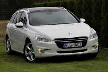 Peugeot 508 2012r BIAŁA PERŁA PANORAMA klima alu Sprowadzony Zarejestrowany!