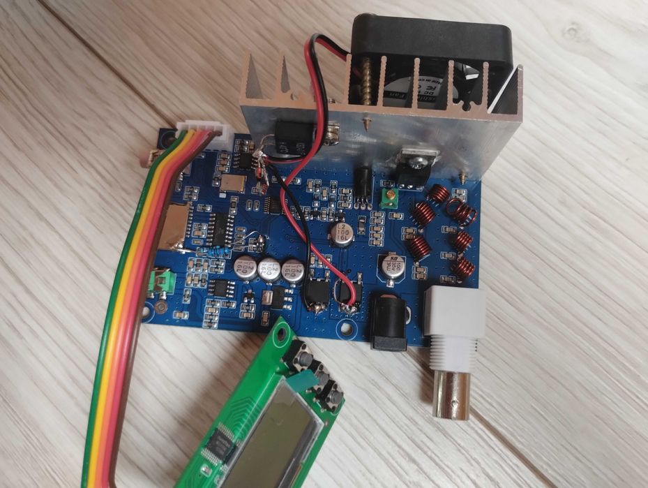 NADAJNIK ukf FM STEREO 8W na 2SC1971 KRK Wieliczka