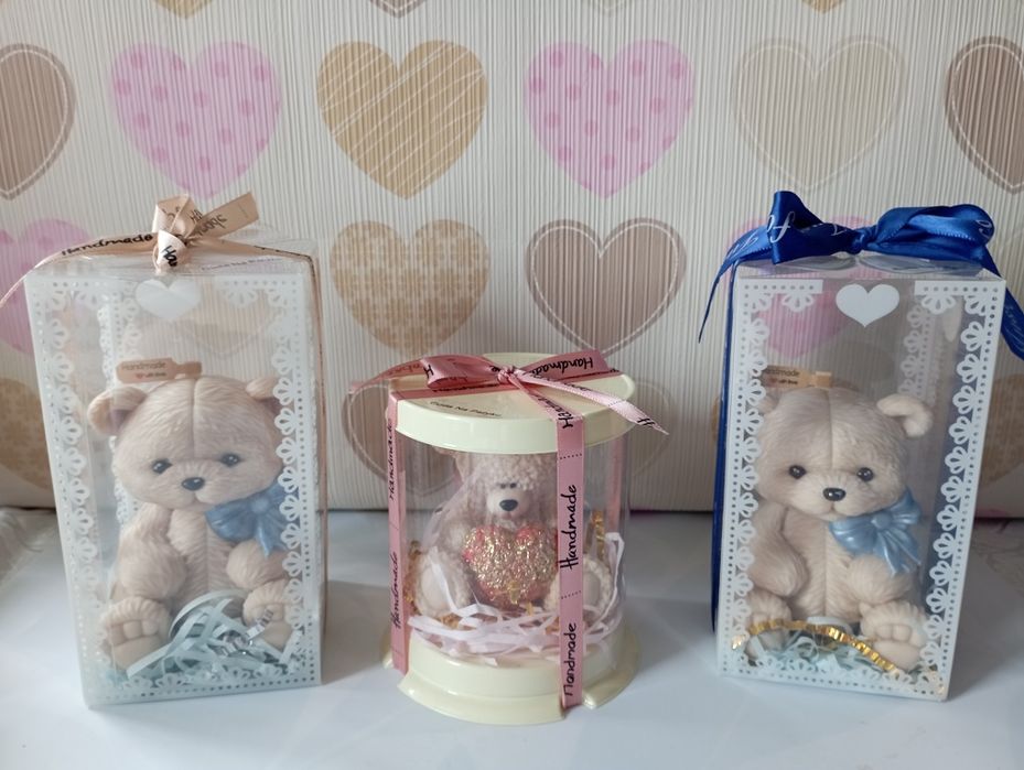 Świeca sojowa Misia Milenka