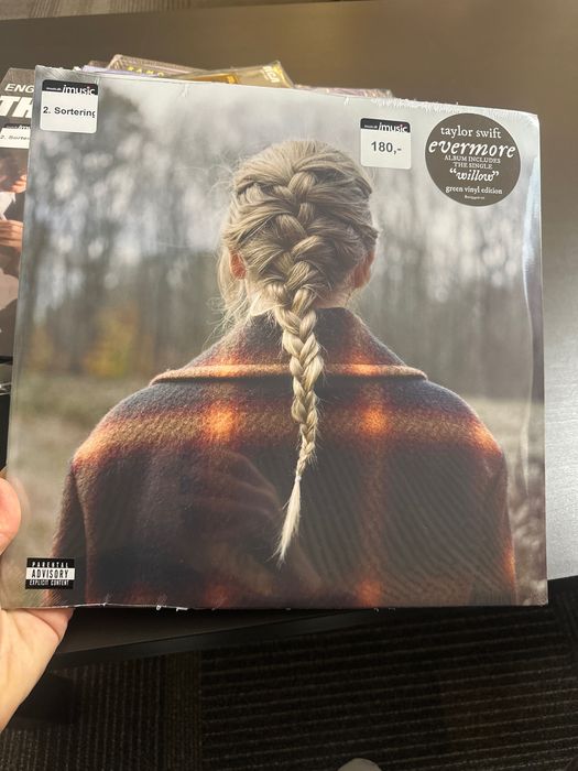Taylor Swift Evermore (zielony Winyl), nowy folia