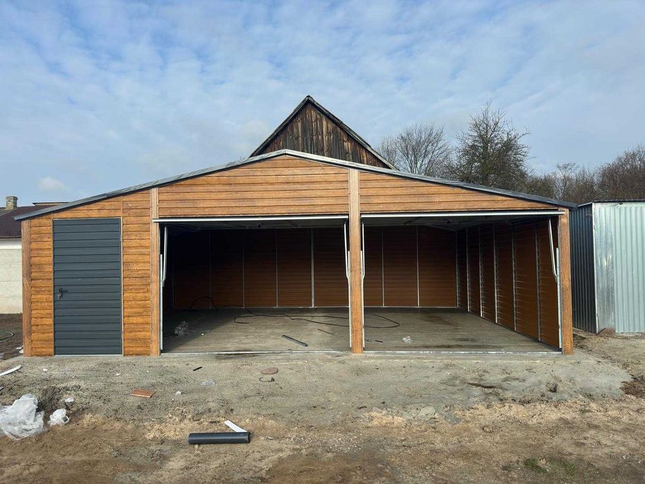 Garaż blaszak 6x5 Garaż na wymiar Magazyn Producent 6x8 5x7 7x7 6x6