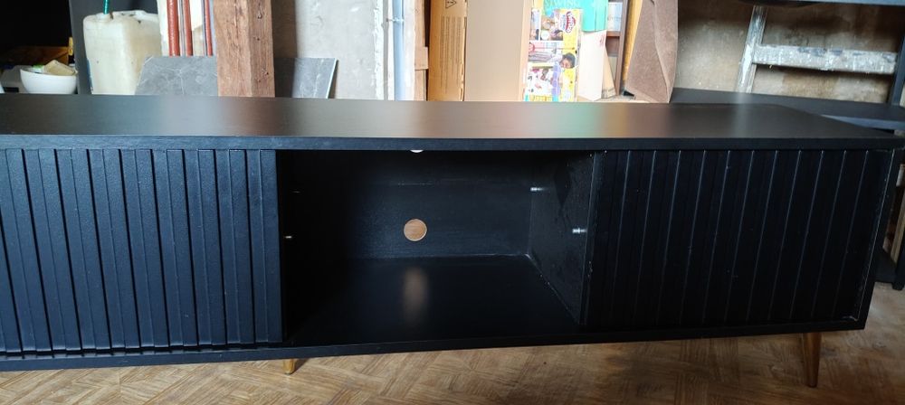 Komoda + szafka pod TV czarna