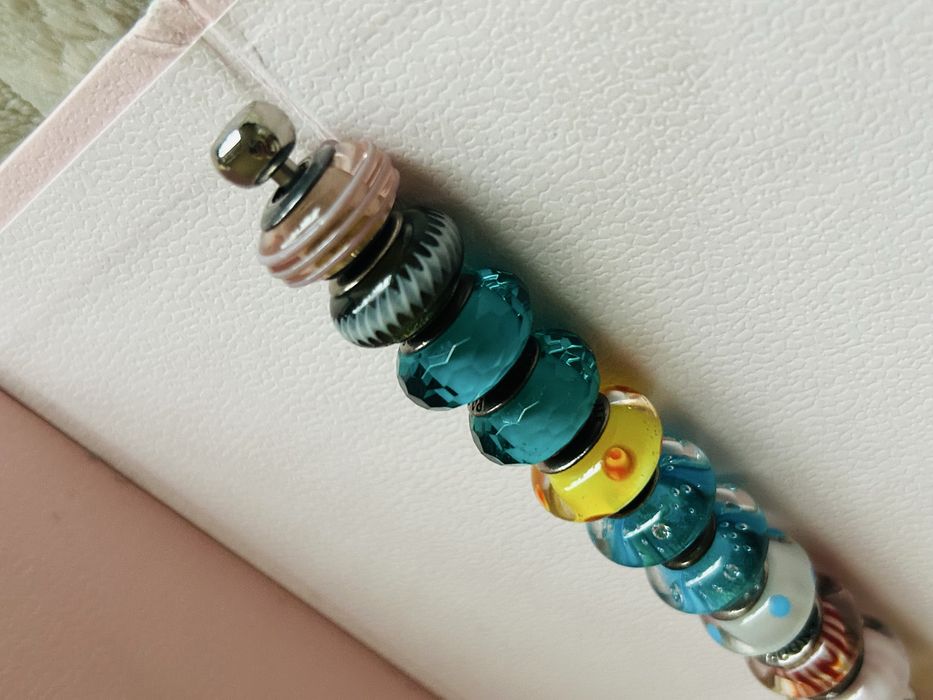 Charmsy charms oryginalny Pandora szkło murano