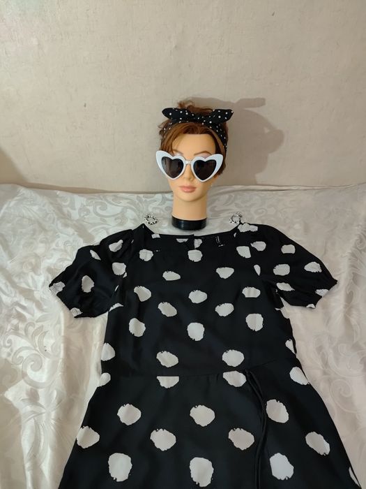 Strój przebranie lata 50-te pin up girl 5 części rozmiar S