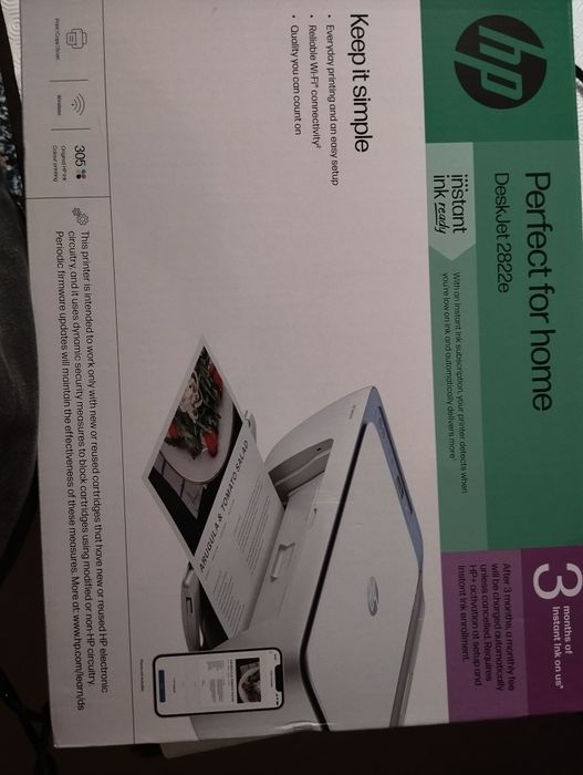 Impressora HP Deskjet 2822e