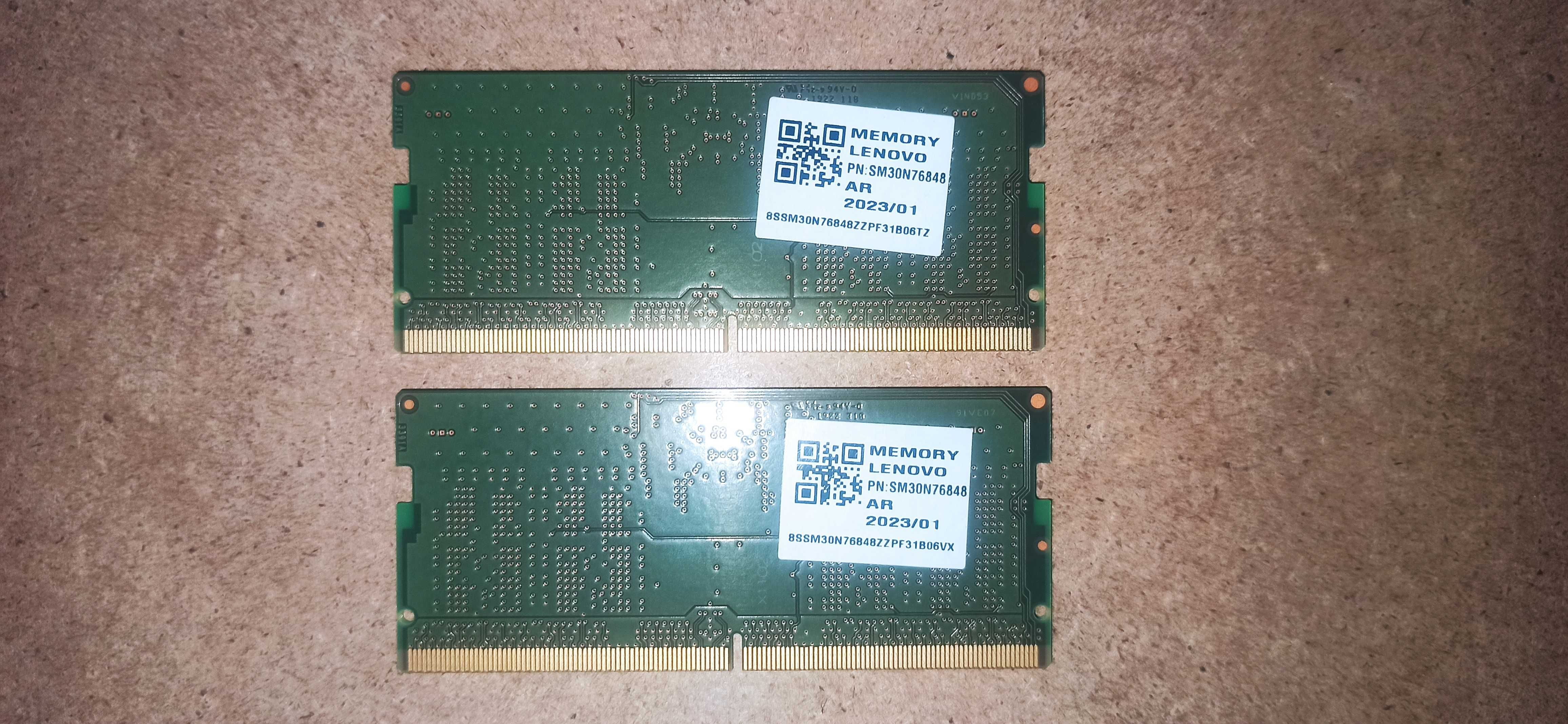 Оперативна пам'ять DDR 5 SODIMM 16gb (8+8) 4800
