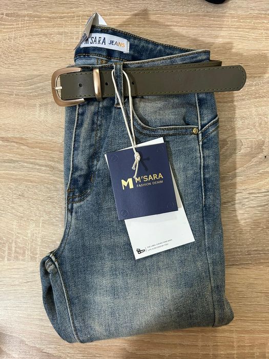 Elastyczny jeansy M.Sara skinny Vintage