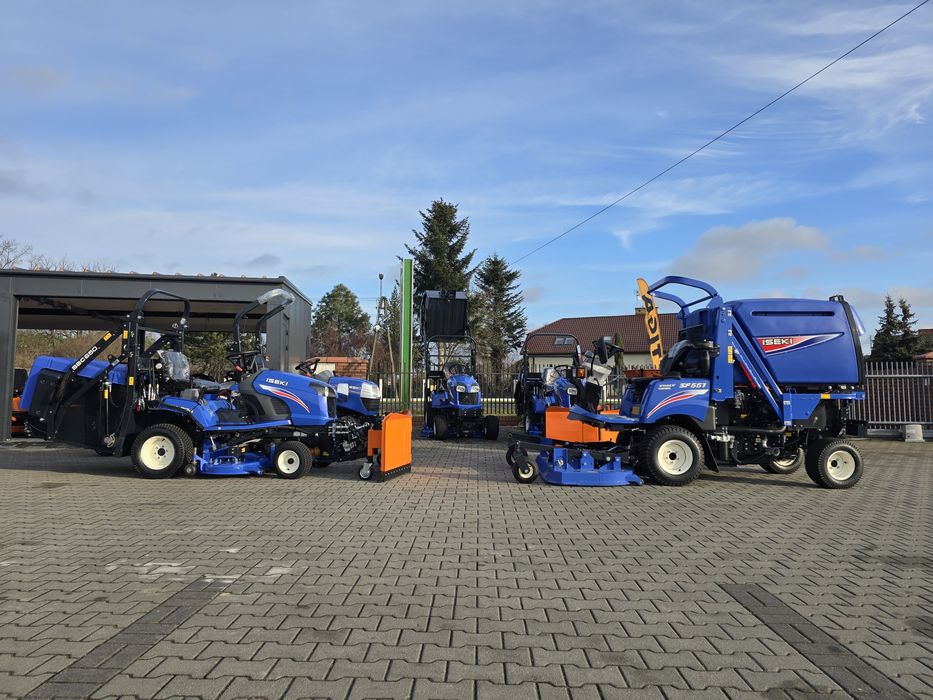 Profesjonalna kosiarka z koszem 1300l Iseki SF544 Made in JAPAN