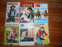 Lote de livros de Cowboys