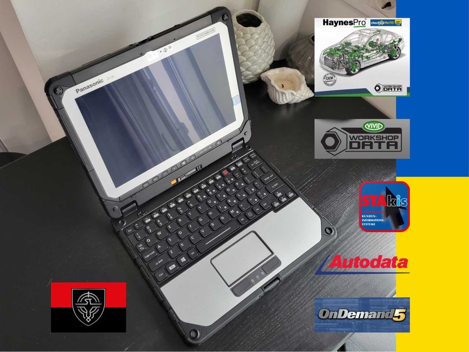 Планшет захищений Panasonic CF-20/8GB RAM/4G/GPS 10.1" Windows+Android