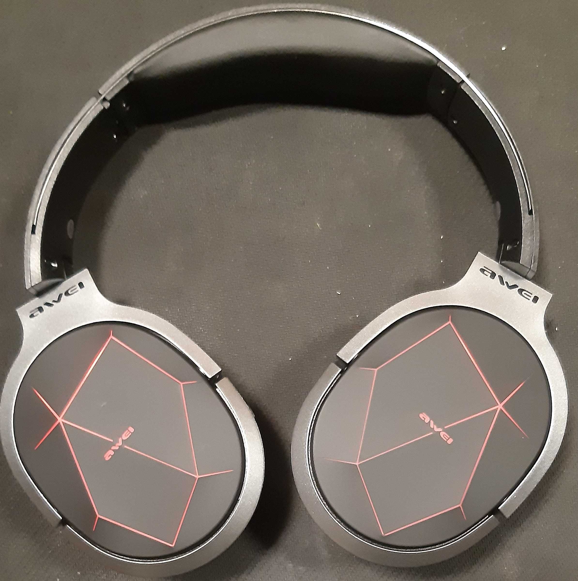 Игровые bluetooth наушники Awei Gaming A799 bl подсветкой
