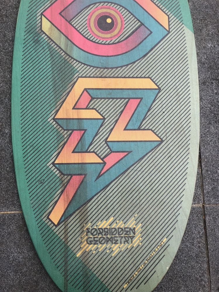 Skimboard Pakalolo Twintip Size S