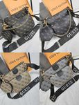 Torebka Guess trzy w jednym monogram torebki zestaw Hit Premium