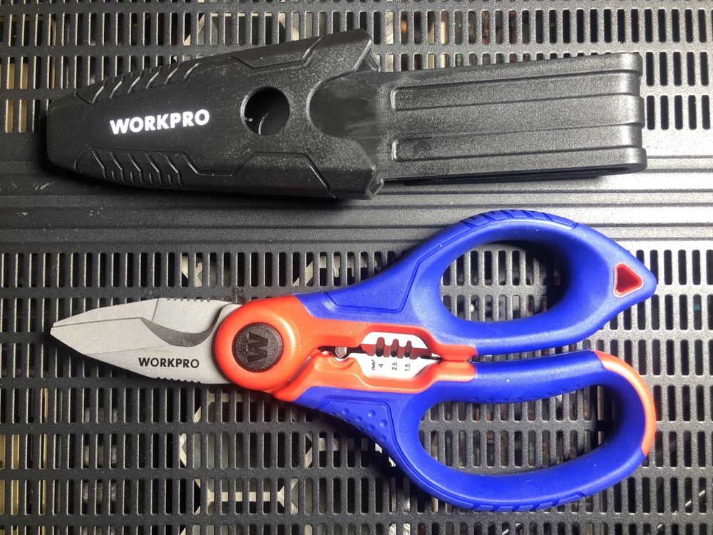 Ножиці електрика Workpro 6”, ножницы электрика Workpro 6”