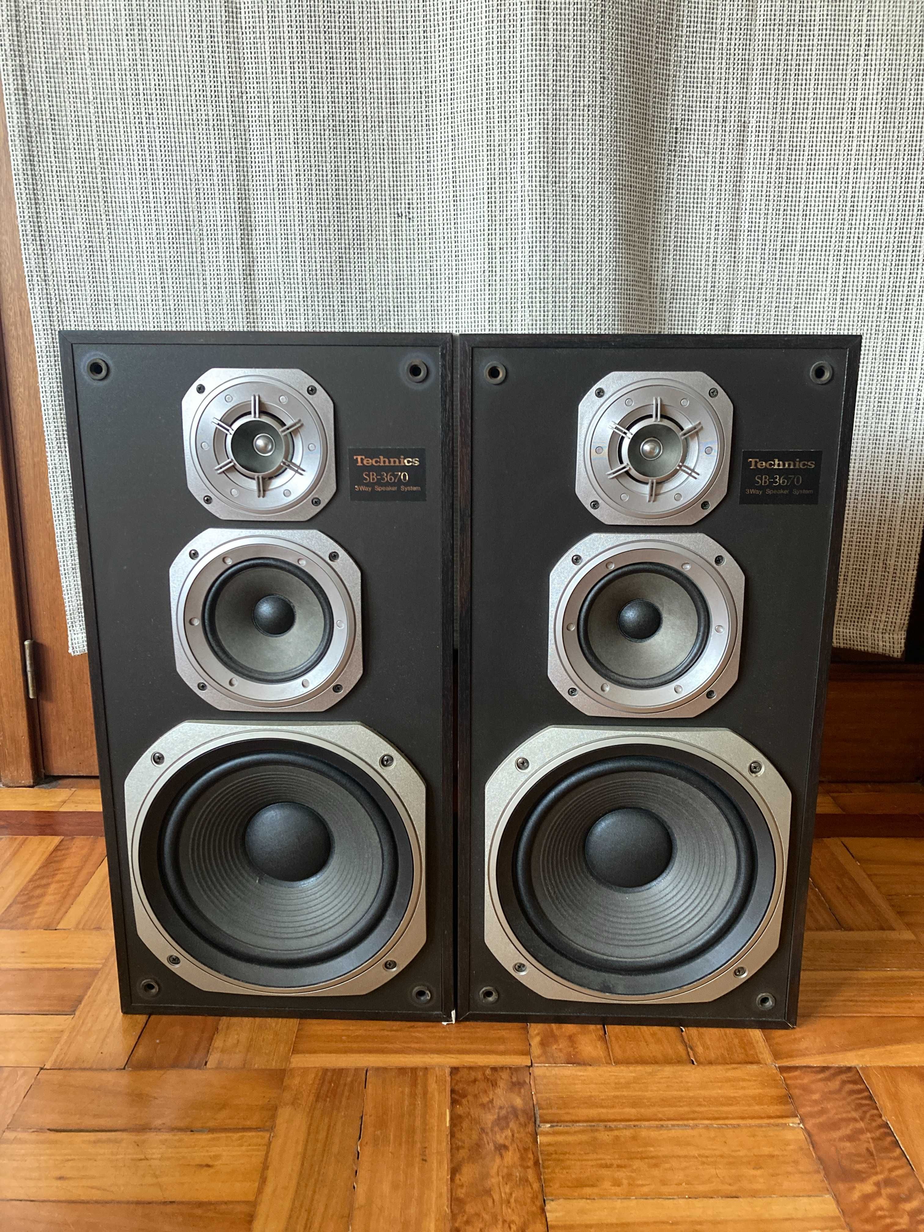 Colunas HIFI Technics SB-3670