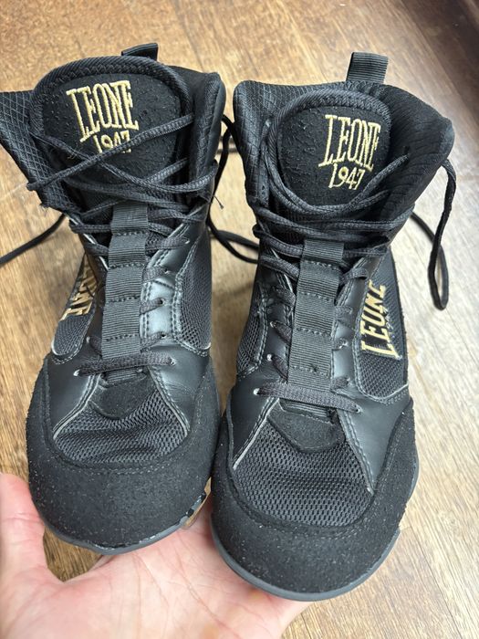 Buty do sportów walki bokserskie Leone r.37
