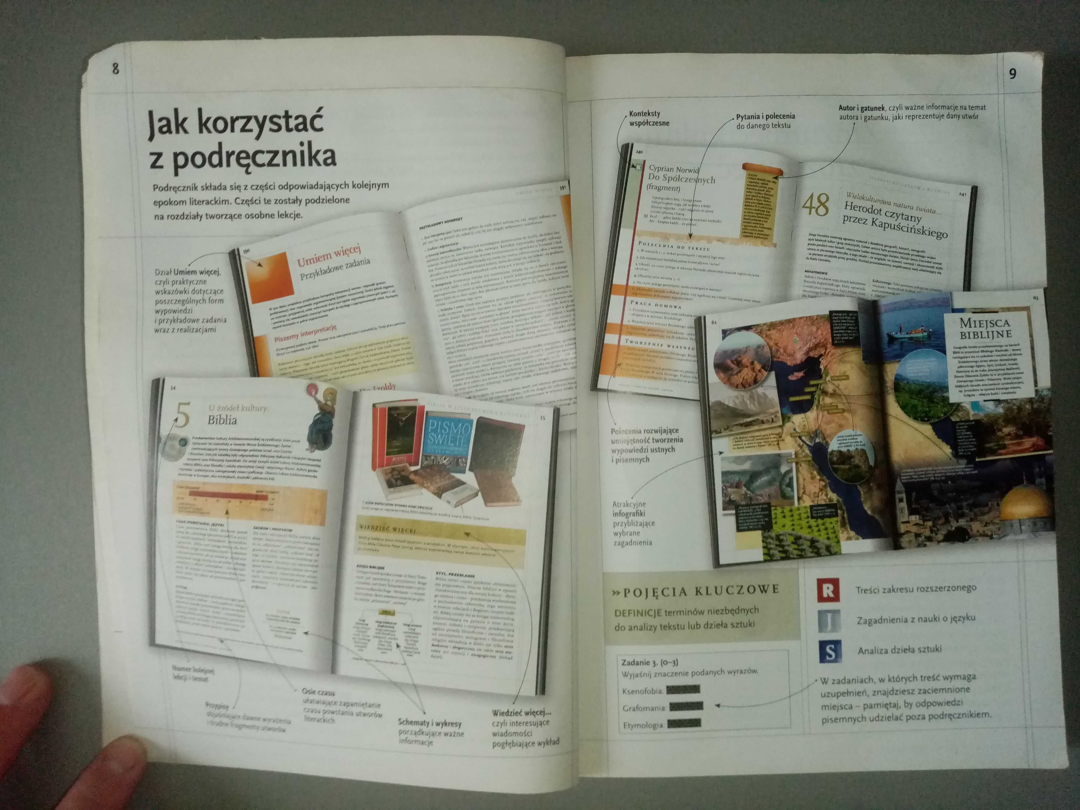 Nowe zrozumieć tekst, zrozumieć człowieka, klasa 1,część 1,D.Chemperek