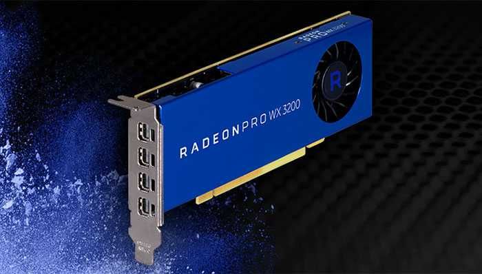 Відеокарта AMD Radeon PRO WX 3200 4GB GDDR5 Low Profile