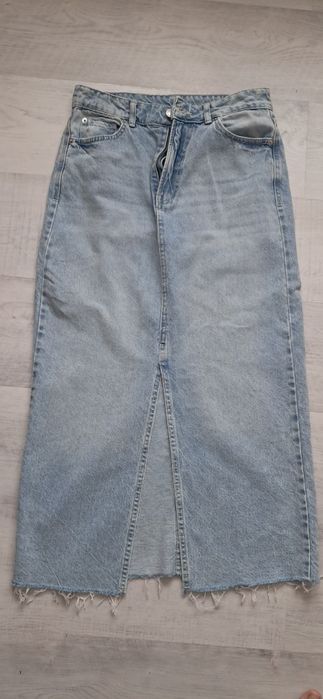Спідниця джинсова міді