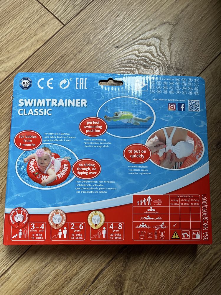 Swimtrainer nowe koło do nauki pływania