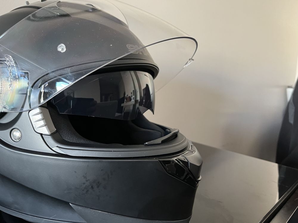 Capacete shark ridill blank tamanho S