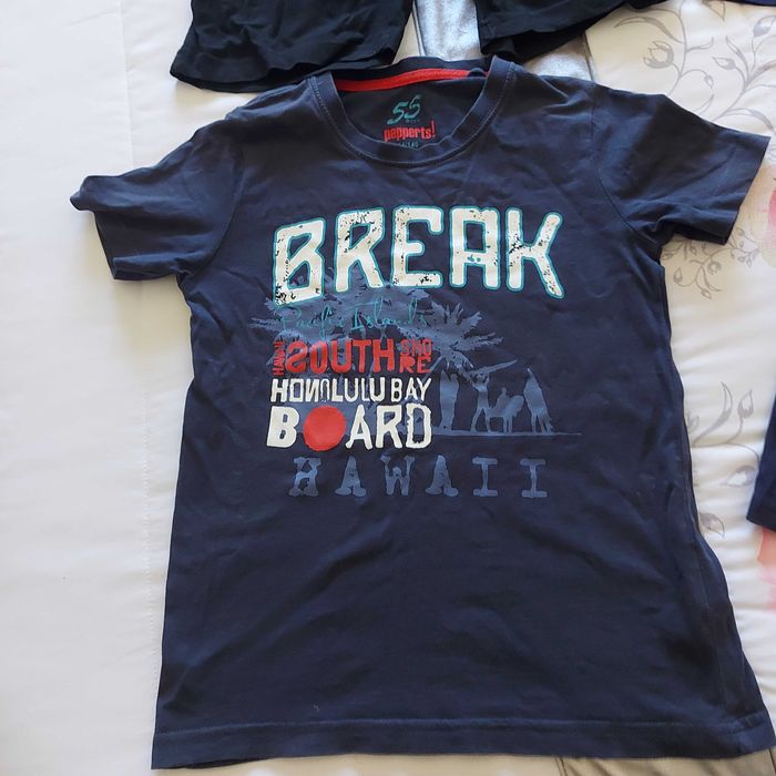 Conjunto 6 peças Canções Calções/ t-shirt