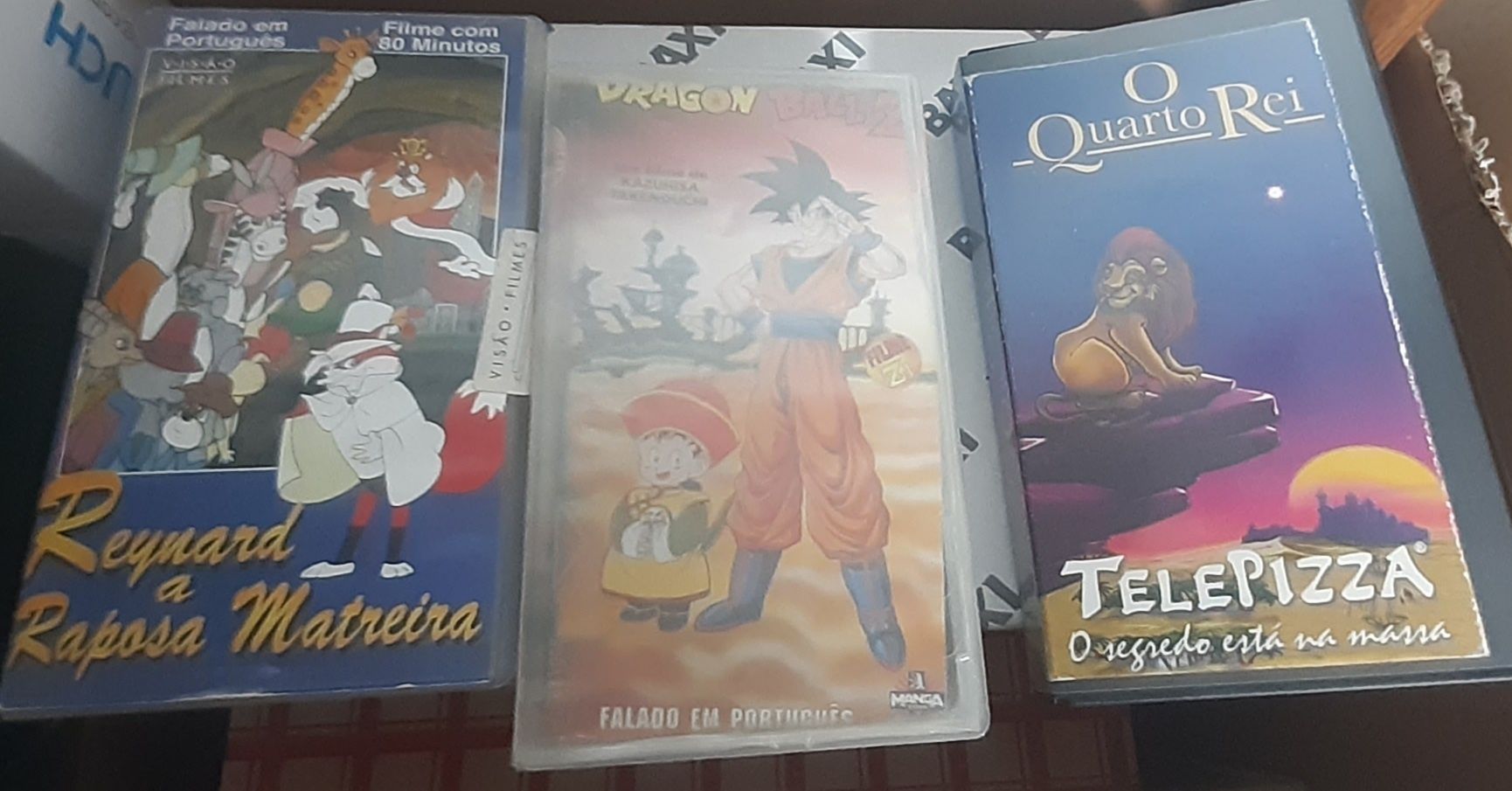 Cassetes VHS infantis, vários preços