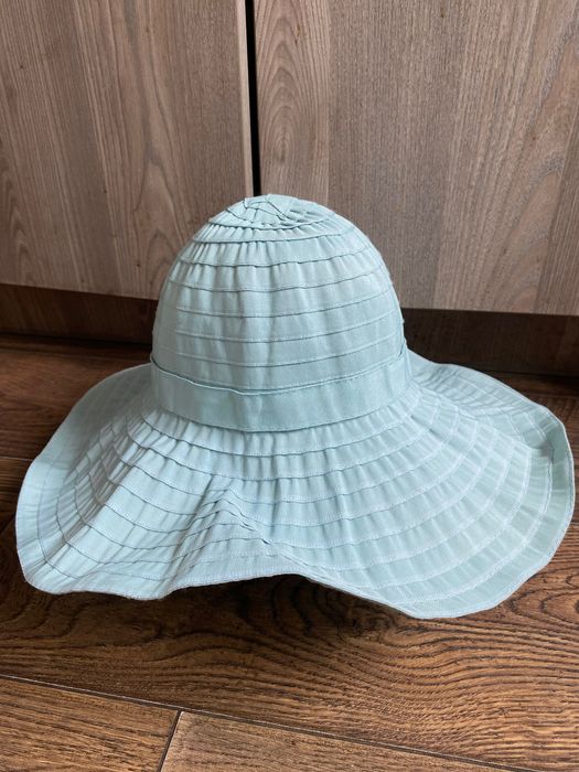 Летняя шляпа на девочку коттон панамка шапочка на ребенка винтаж СССР