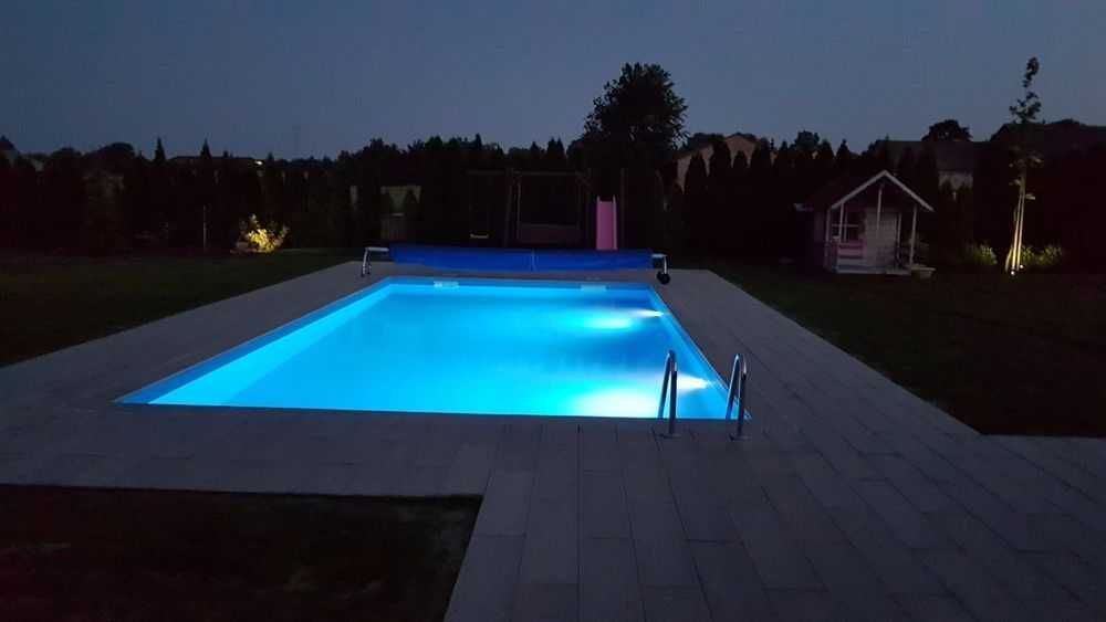 Basen 7m x 3,5m x 1,5m Komplet Zestaw Bloczków Styropianowych