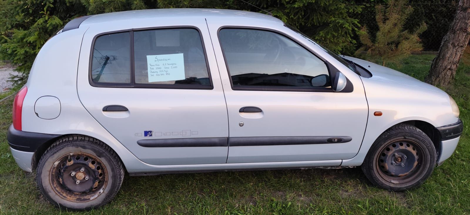 Renault Clio 1.2 MTV Benzyna rok 2000-5 drzwi