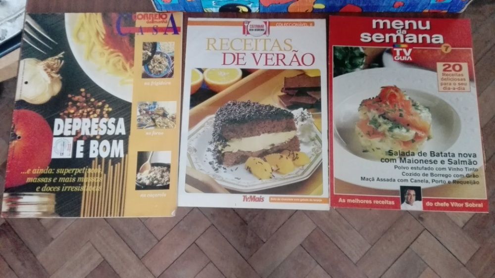 Revistas Culinária Antigas