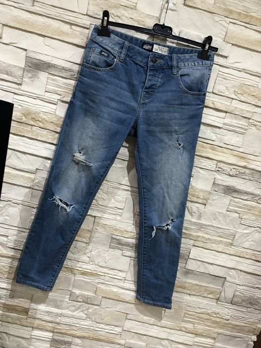 Spodnie jeans  dżinsowe  Superdry W26 L32 rozmiar 34