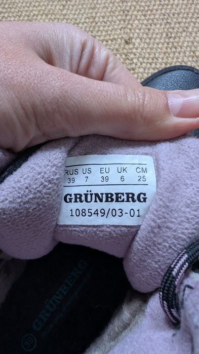 Жіночі черевики Grunberg