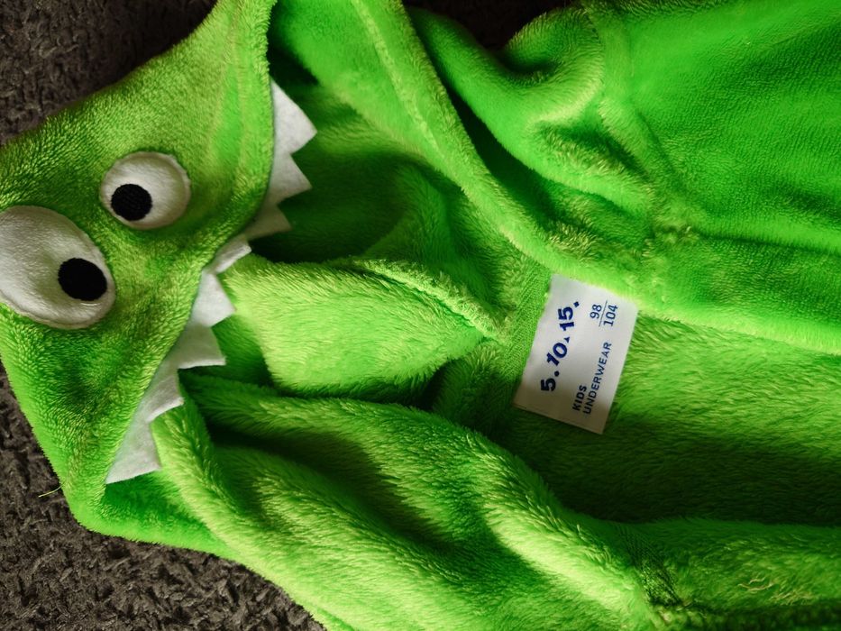 Szlafrok 98/104 smok / dinozaur / 5.10.15