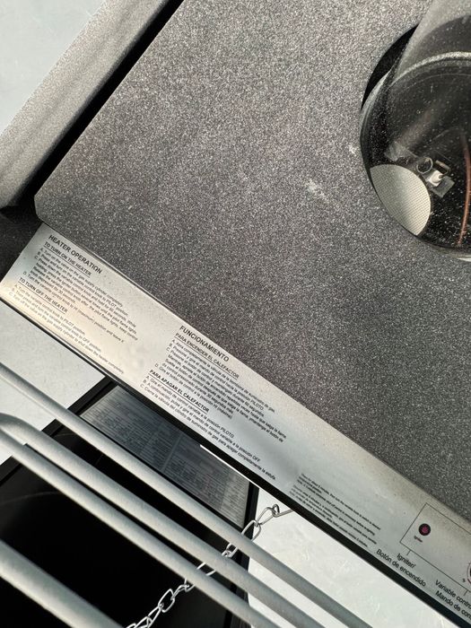 Aquecedor de Exterior a Gás – Modelo Pirâmide com Ignição Automática