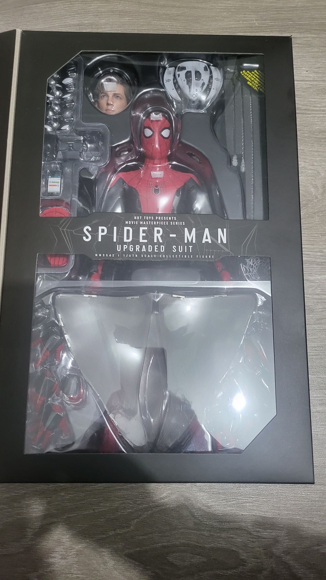 Hot toys spider man upgraded suit